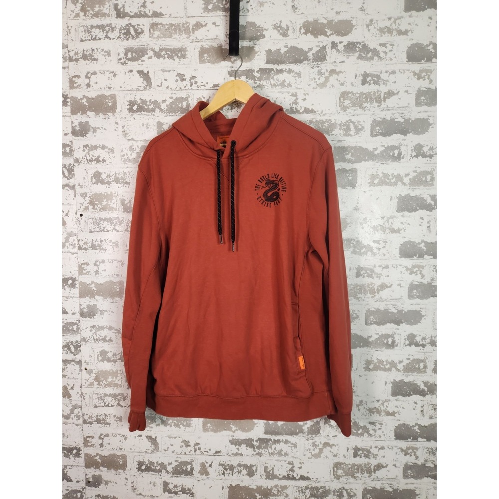 Fox Racing Hoodie Strike Fast Going Pro Fleece Pull Over Large Red Motocross